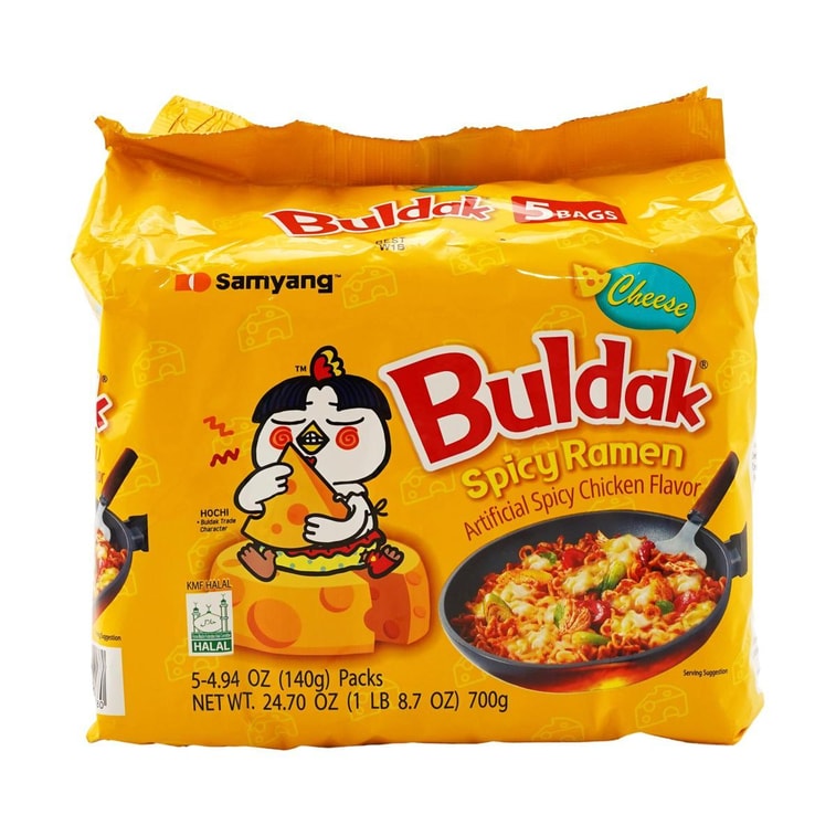 BULDAK NOODLES CHEESE FLAVOR