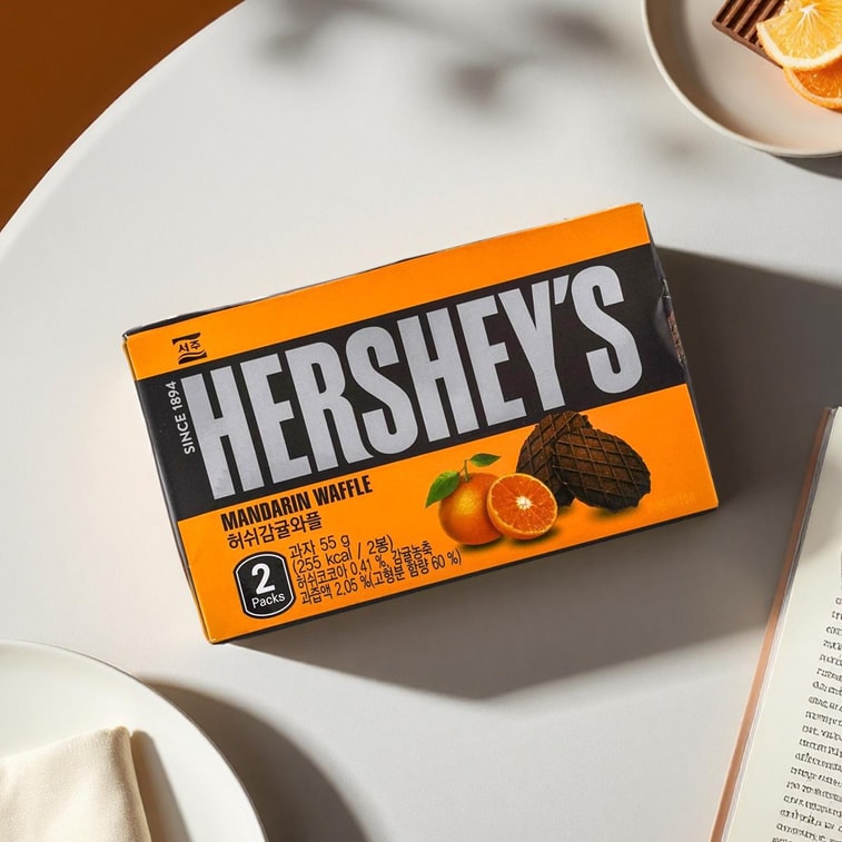 HERSHEY'S KOREA MANDARIN WAFFLE 